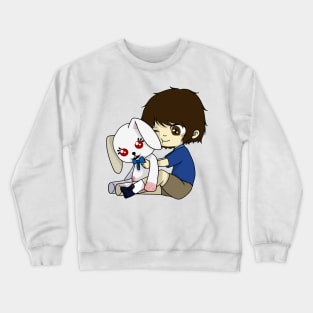 FNAF security breach (gregory and vanny plush) Crewneck Sweatshirt